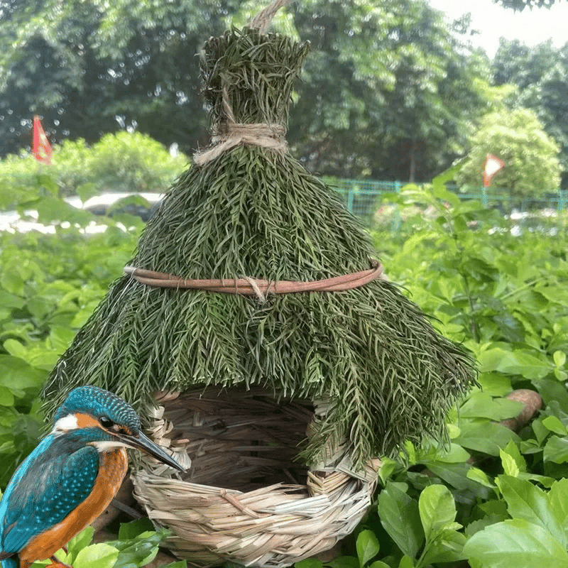 Hand-woven ventilated bird nest🐦