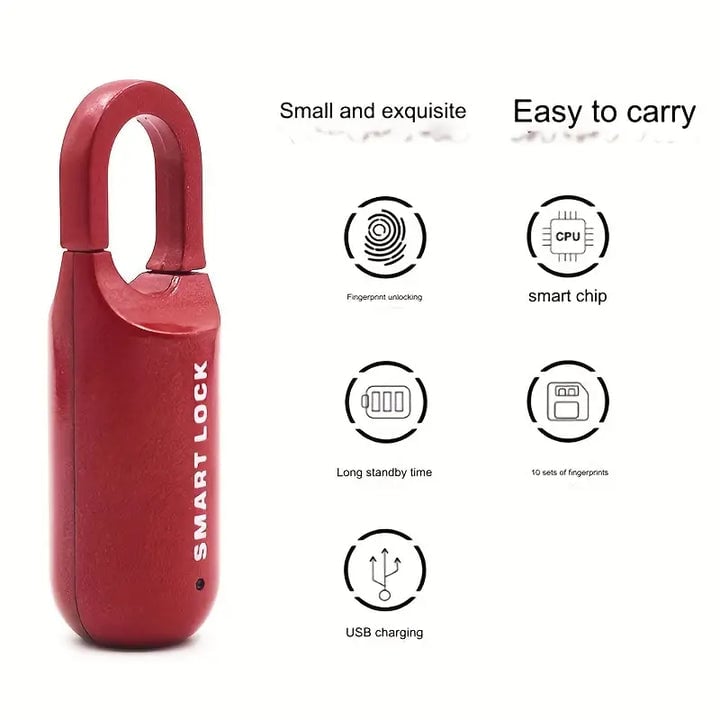 🔒Smart Fingerprint Padlock (Model SY11 and Model M01)