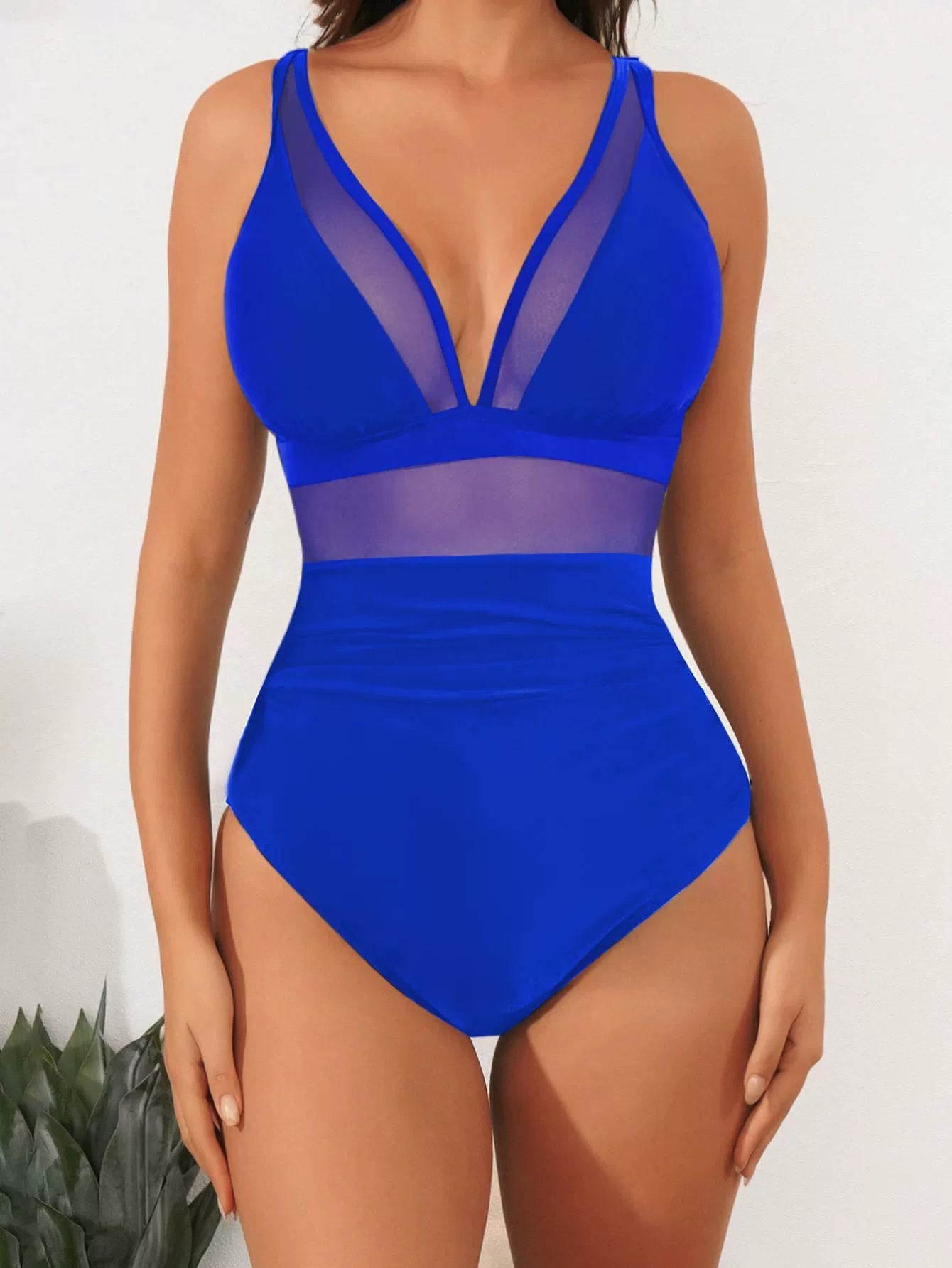 🔥Hot Sale 49% OFF👙Mesh Tummy Control Swimsuit