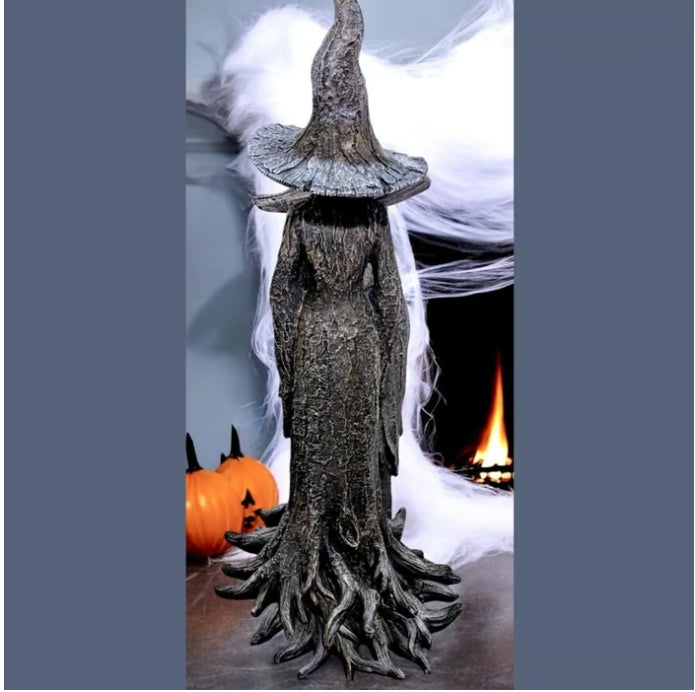 🔥LAST DAY 49% OFF - ❤️🔥🧙♀️Hand-Painted Enchanting Witch Statue: The Guardian of Your Home (✨Same as in the video)
