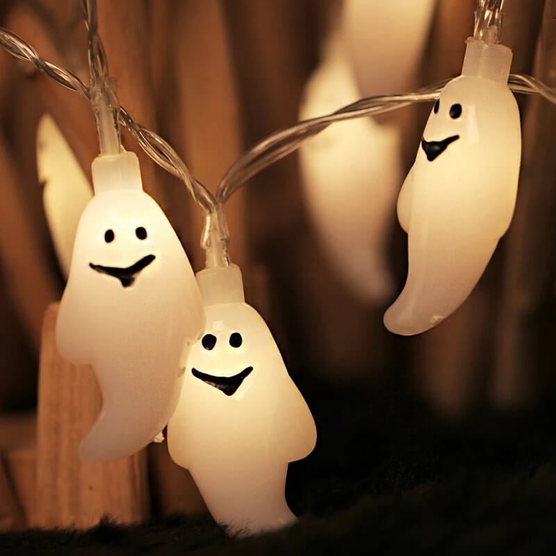 👻👻Halloween led ghost hand light string
