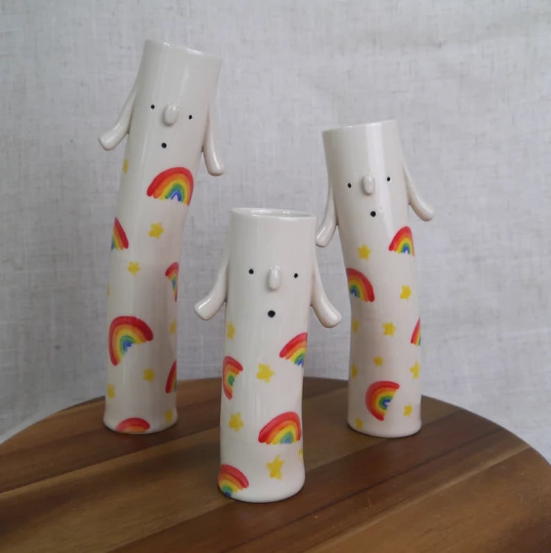 💐 Handmade Family Vase Set