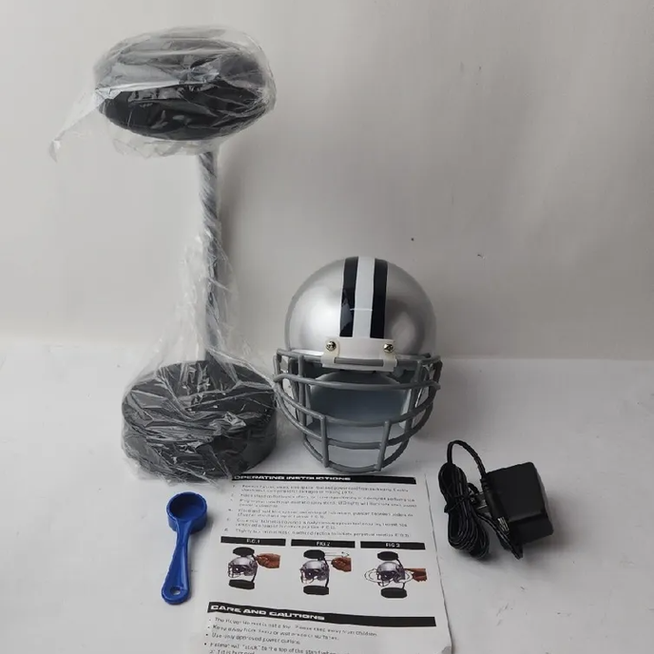 NFL Rotating Levitating Hover Helmet With LED Lighting & Hover Football With Bluetooth Speaker