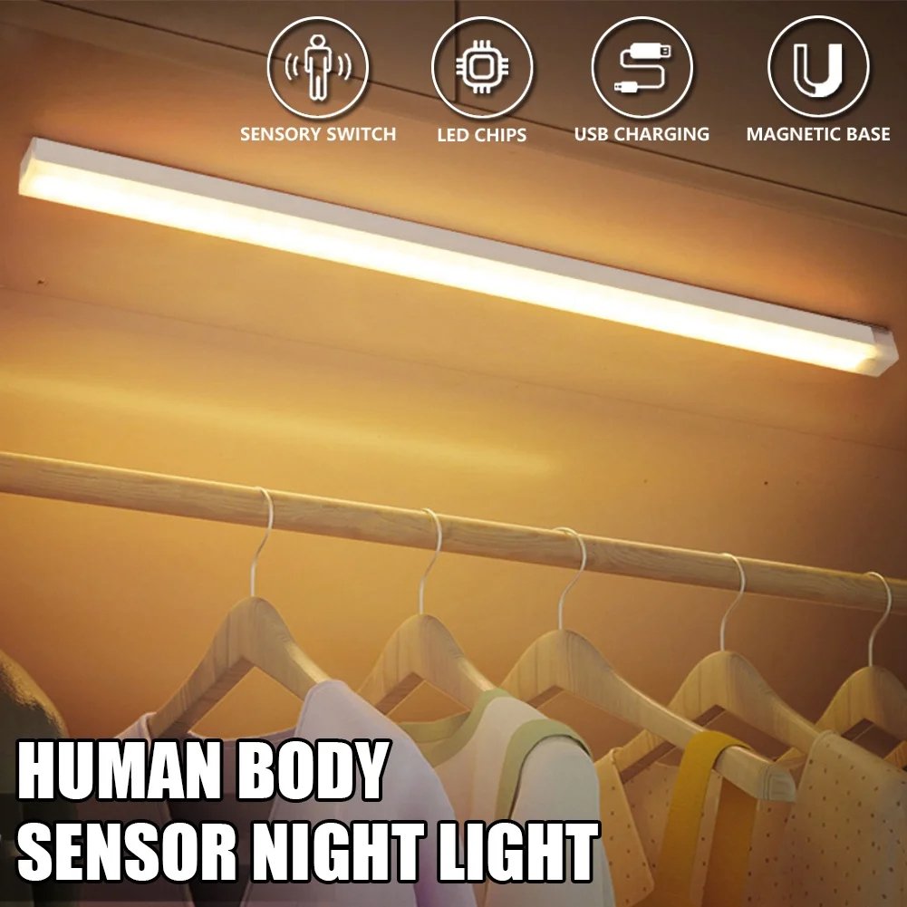 🔥NEW YEAR SALE 49% OFF💡Punch-free Smart Sensor Magnetic Rechargeable LED Lights