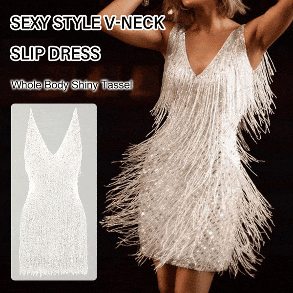 ✨Sexy Princess Style V-Neck Slip Dress✨