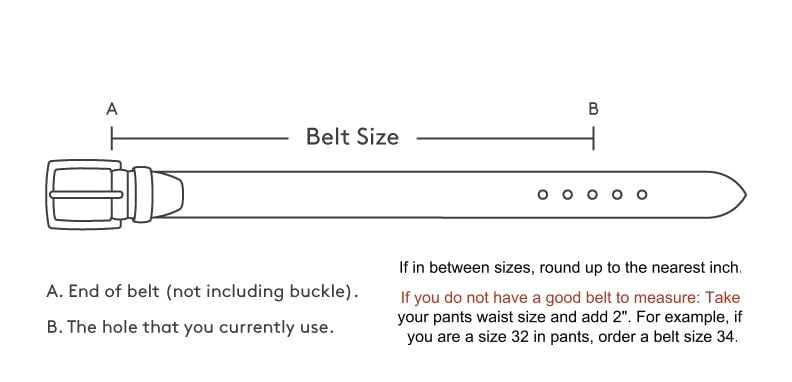 (🔥Last Day Sale Only $31.98) - Handmade full-grain leather belt