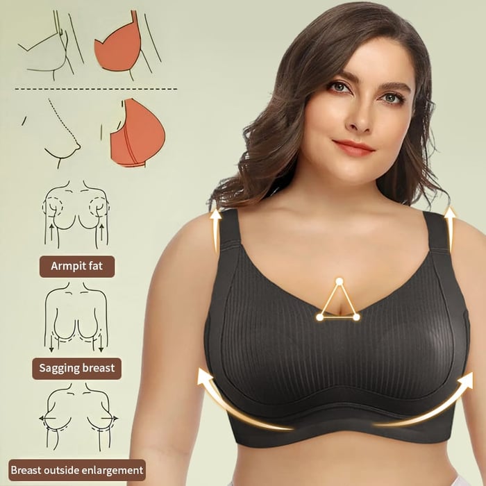 🔥 Super firming bra | Wire-free push-up bra