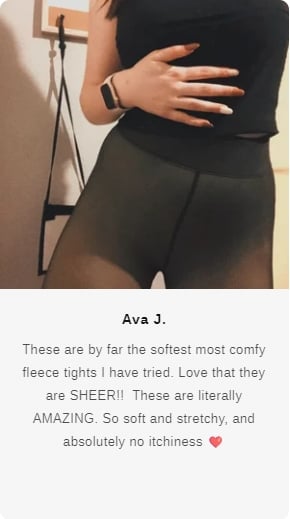 THE ORIGINAL! MAGIC VELVET LINED LEGGINGS • CLOSED FOOT (LOOKS LIKE PANTYHOSE)