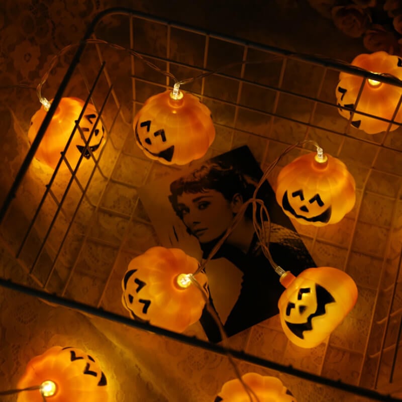 👻👻Halloween led ghost hand light string
