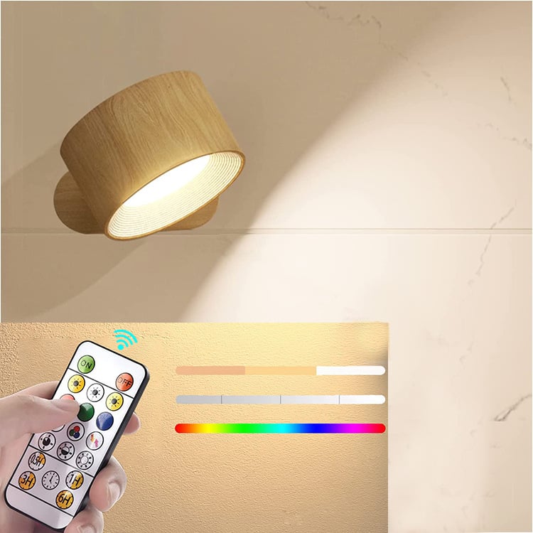 360° Wall Light - Wireless Charging Wall Light