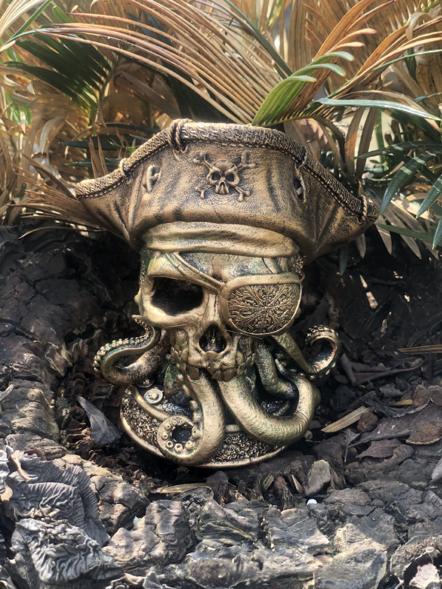 Octopus Captain Resin Decorative Figurine