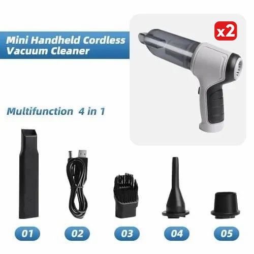 š„Last Day Promotion 49% OFF - Powerful Wireless Car Vacuum Cleaner