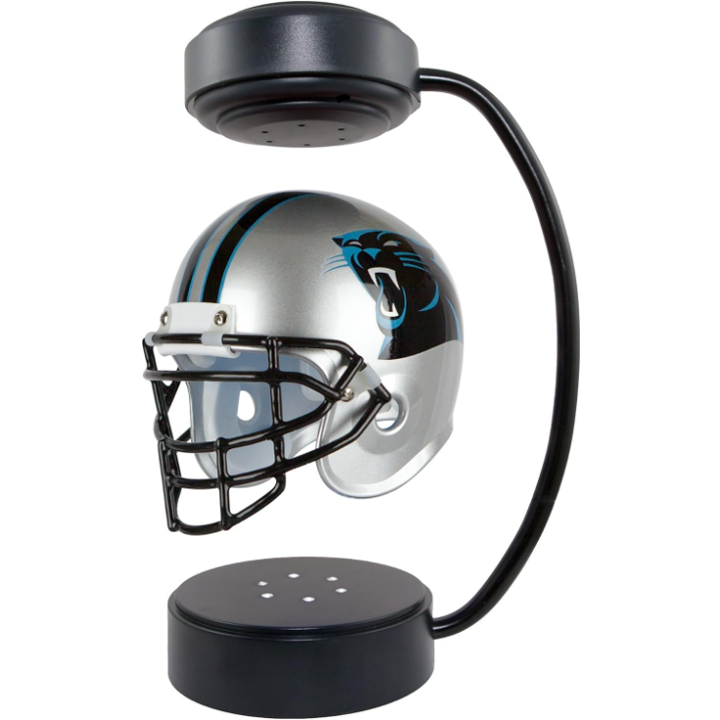 NFL Rotating Levitating Hover Helmet With LED Lighting & Hover Football With Bluetooth Speaker