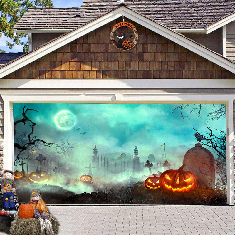 🎃Halloween Garage Door Covers