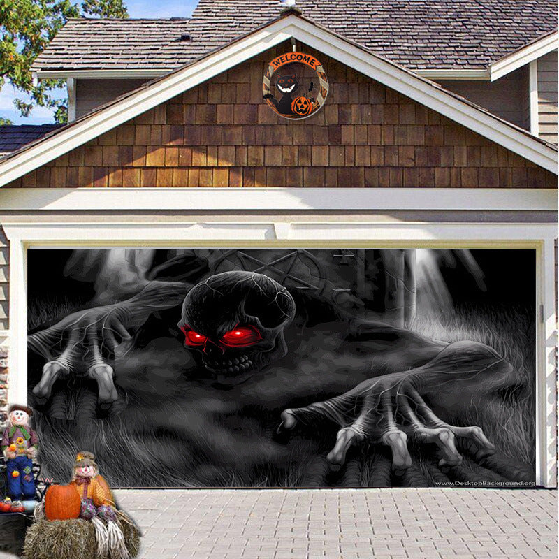 🎃Halloween Garage Door Covers