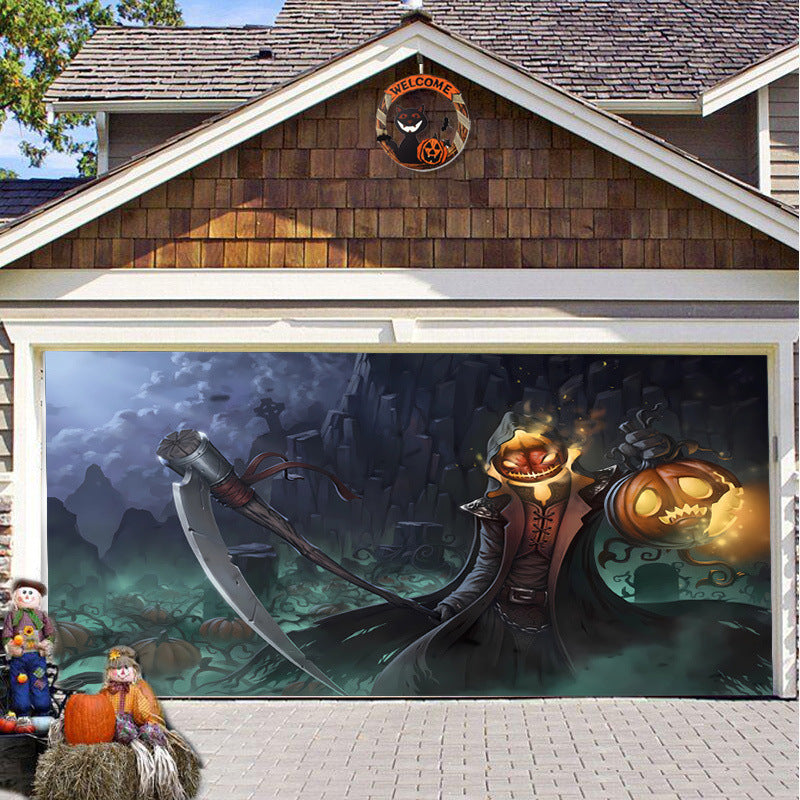 🎃Halloween Garage Door Covers