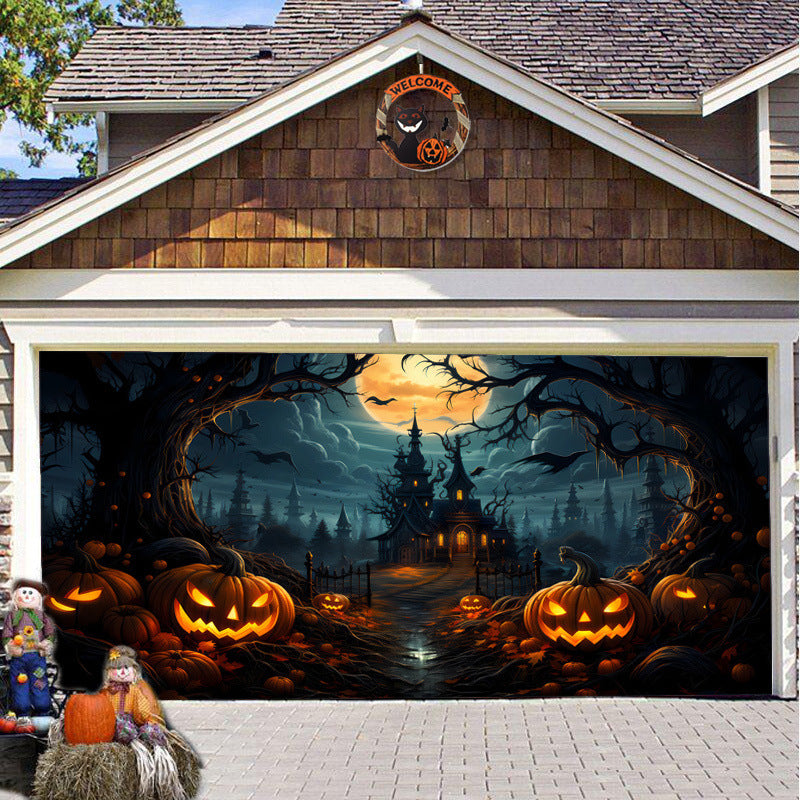 🎃Halloween Garage Door Covers