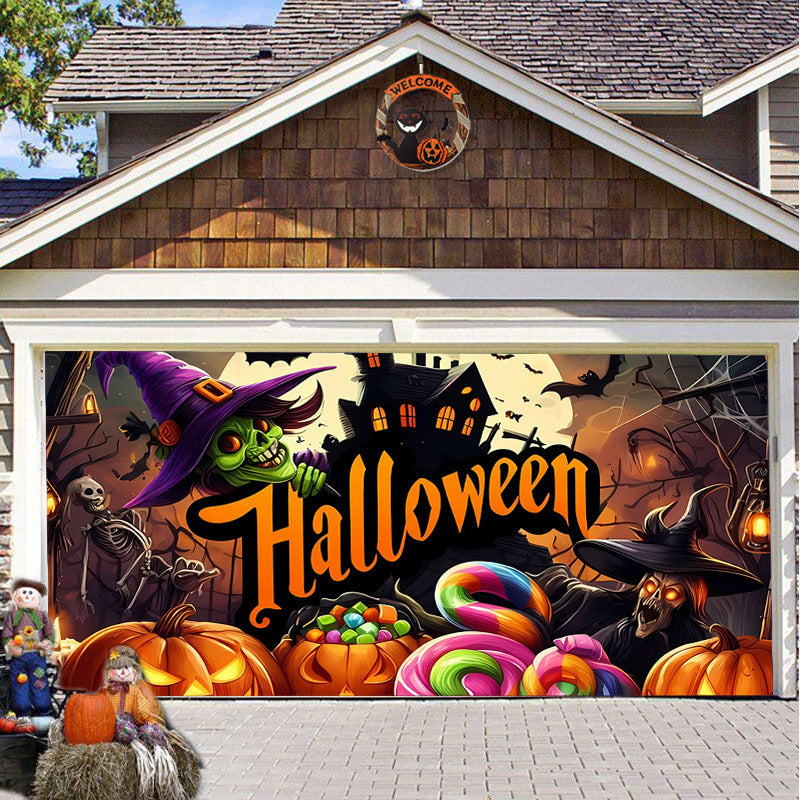 🎃Halloween Garage Door Covers