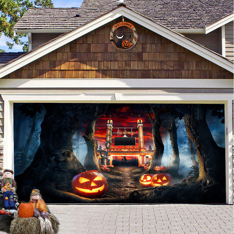 🎃Halloween Garage Door Covers