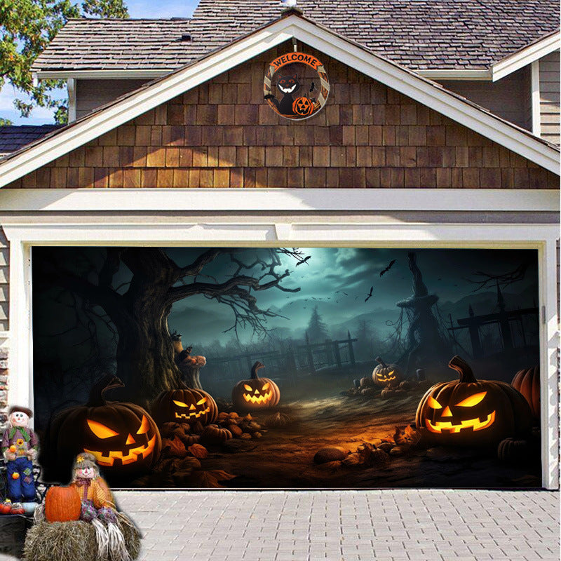 🎃Halloween Garage Door Covers