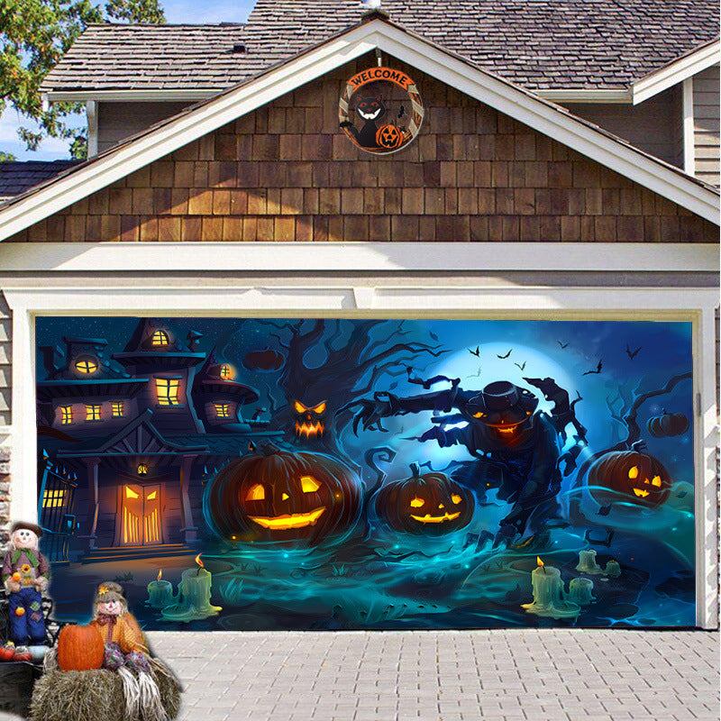 🎃Halloween Garage Door Covers