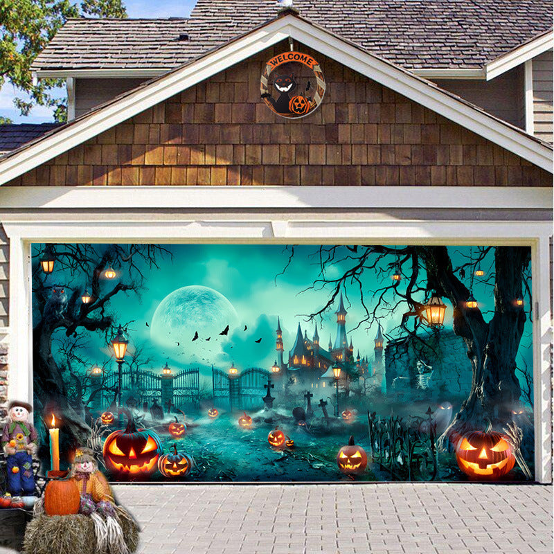 🎃Halloween Garage Door Covers