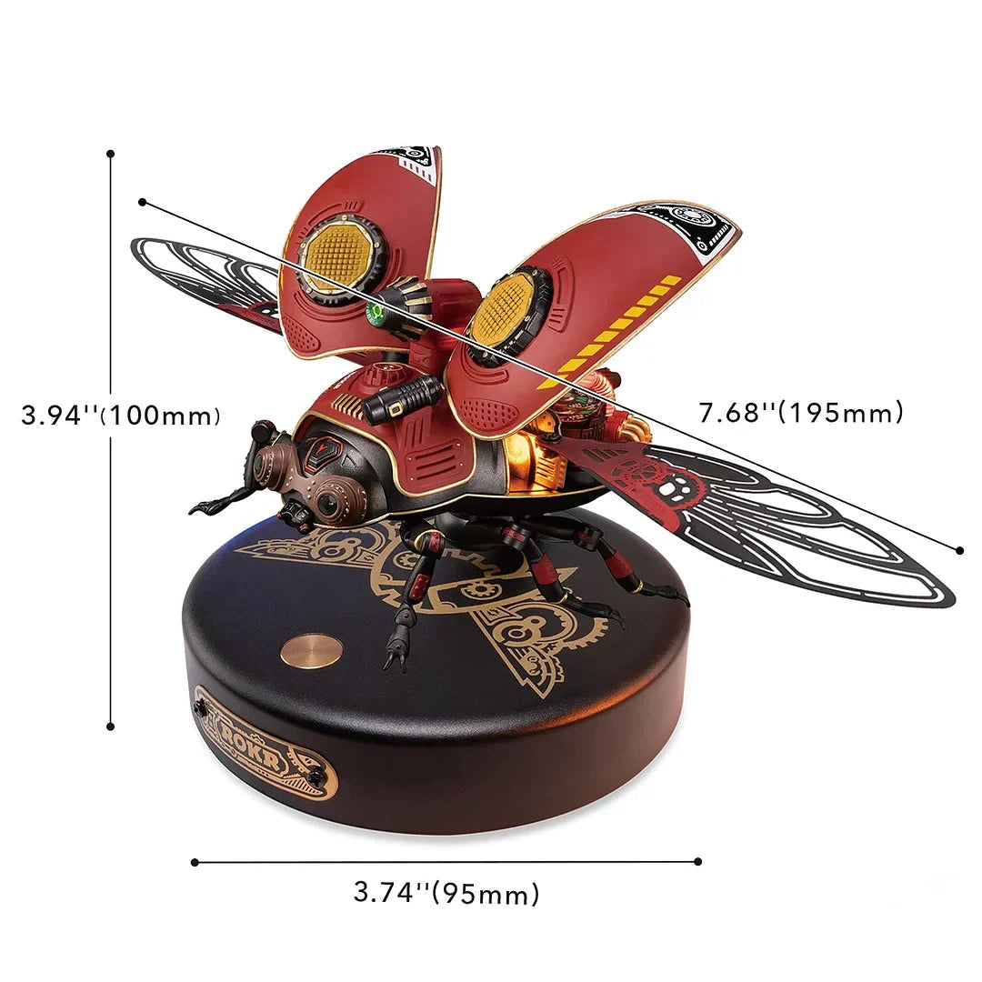 Storm Beetle Mechanical Species DIY 3D Puzzle