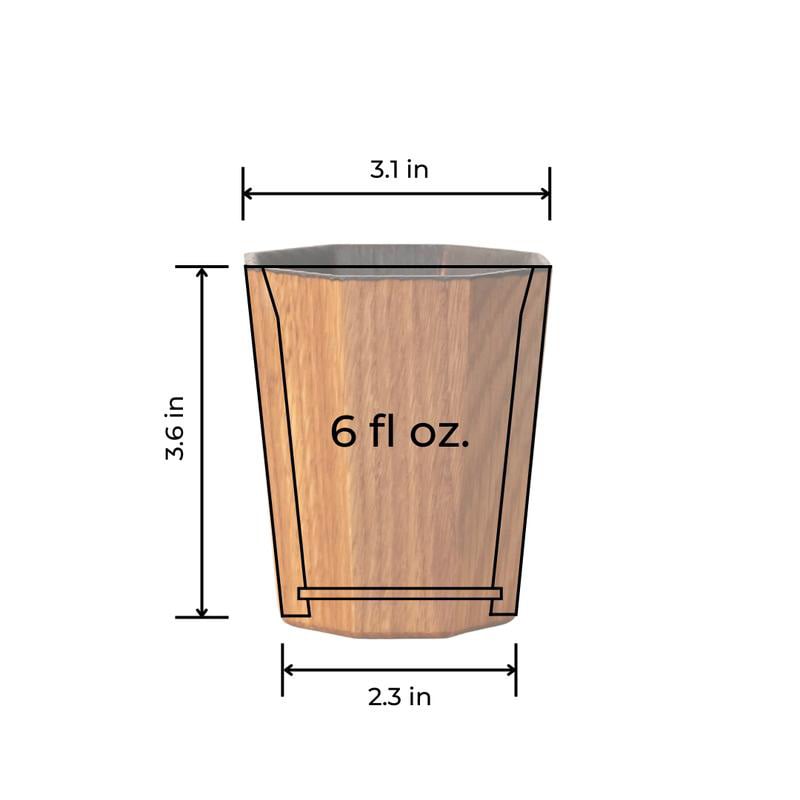 🔥Last Day 50% OFF🎁Whiskey Grail - Handmade and Charred Drinking Vessel - Ideal Whiskey Glass for Whiskey Consumption