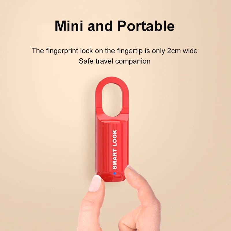 🔒Smart Fingerprint Padlock (Model SY11 and Model M01)