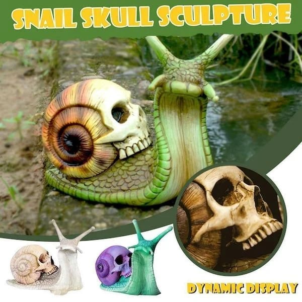 🎃 Handmade Halloween Snail