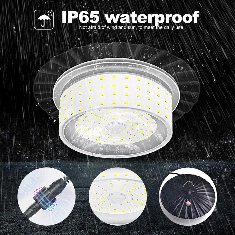 🔥224-LED Solar Pendant Light with Moving Sensor