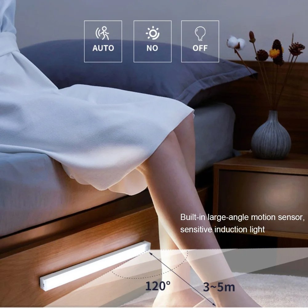 🔥NEW YEAR SALE 49% OFF💡Punch-free Smart Sensor Magnetic Rechargeable LED Lights