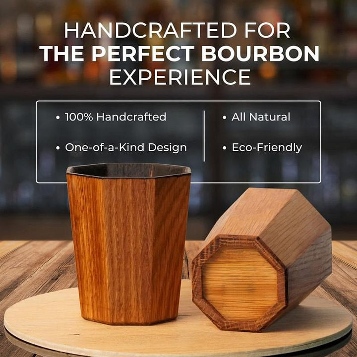🔥Last Day 50% OFF🎁Whiskey Grail - Handmade and Charred Drinking Vessel - Ideal Whiskey Glass for Whiskey Consumption