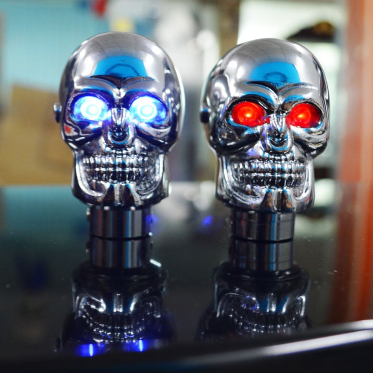 Skull Shifter Knob Fit Most Automatic Transmissions
