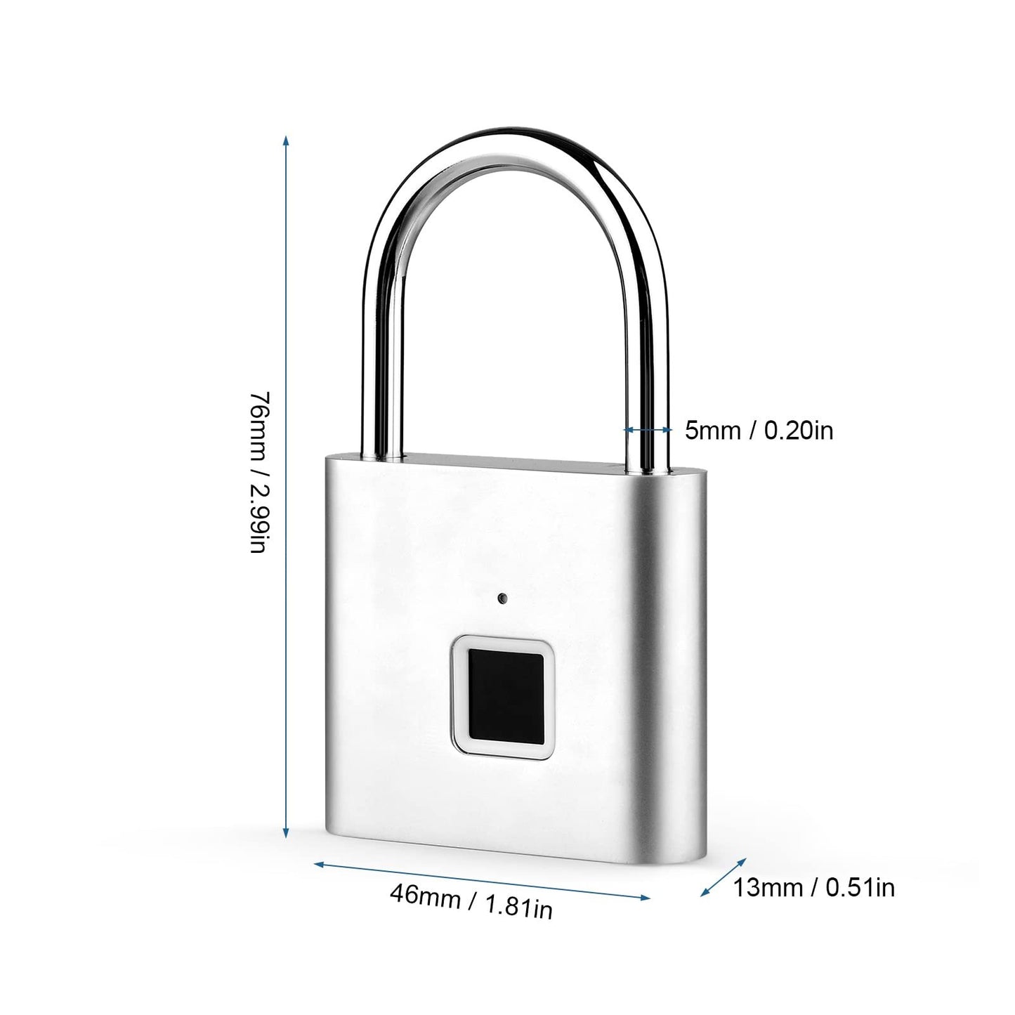 🔒Smart Fingerprint Padlock (Model SY11 and Model M01)