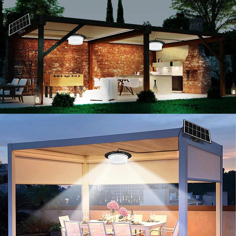 🔥224-LED Solar Pendant Light with Moving Sensor