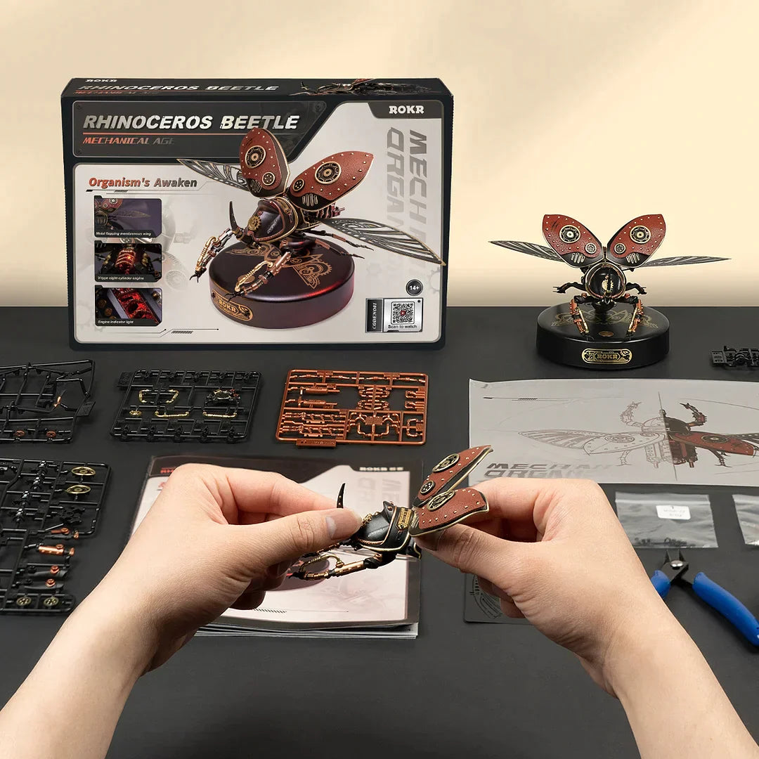 Storm Beetle Mechanical Species DIY 3D Puzzle