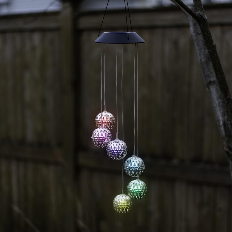 🎉Solar Wind Chime Ball Light