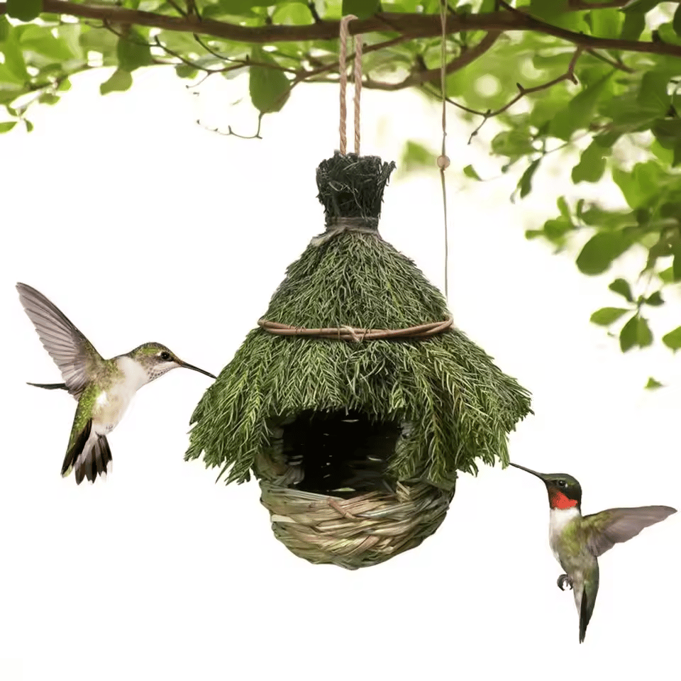 Hand-woven ventilated bird nest🐦