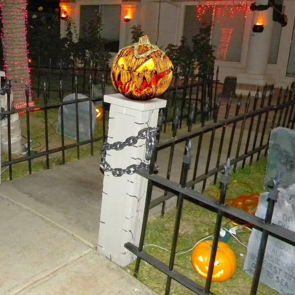(🔥Halloween Hot Sale- 50% OFF) Halloween Scary Pumpkin Lights