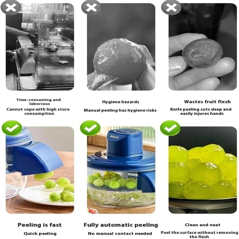 🎉SUMMER SALE🎉Electric Fruit Peeler – Portable Automatic Peeling Machine