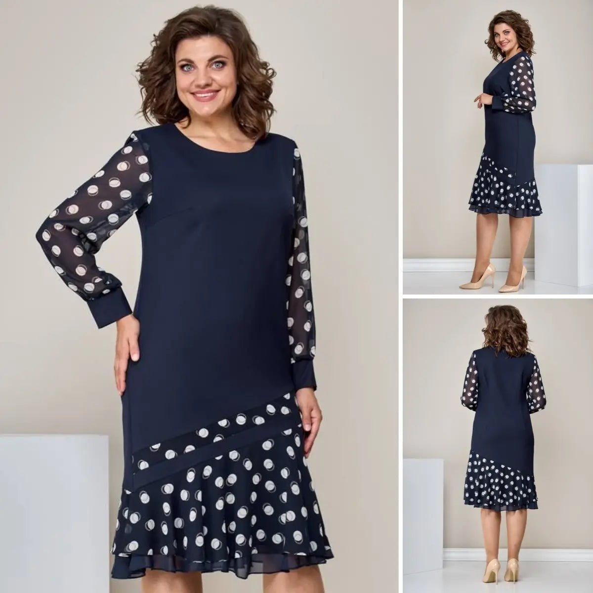 ð Comfortable and elegant chiffon dress