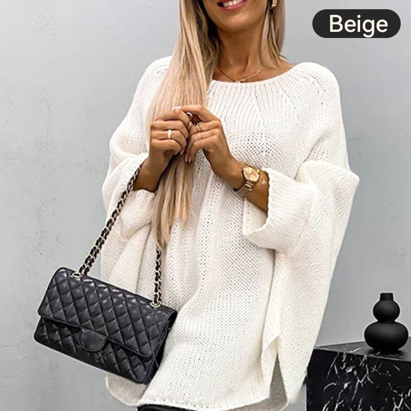 šHOT SALEš Womenās Elegant Knitted Cape Sweater