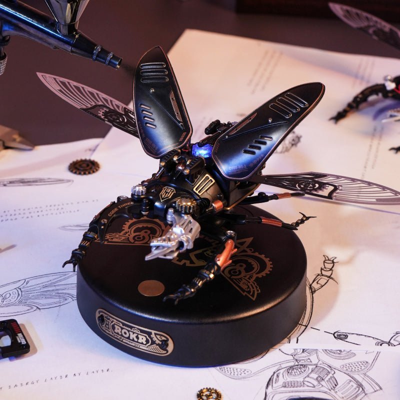 Storm Beetle Mechanical Species DIY 3D Puzzle