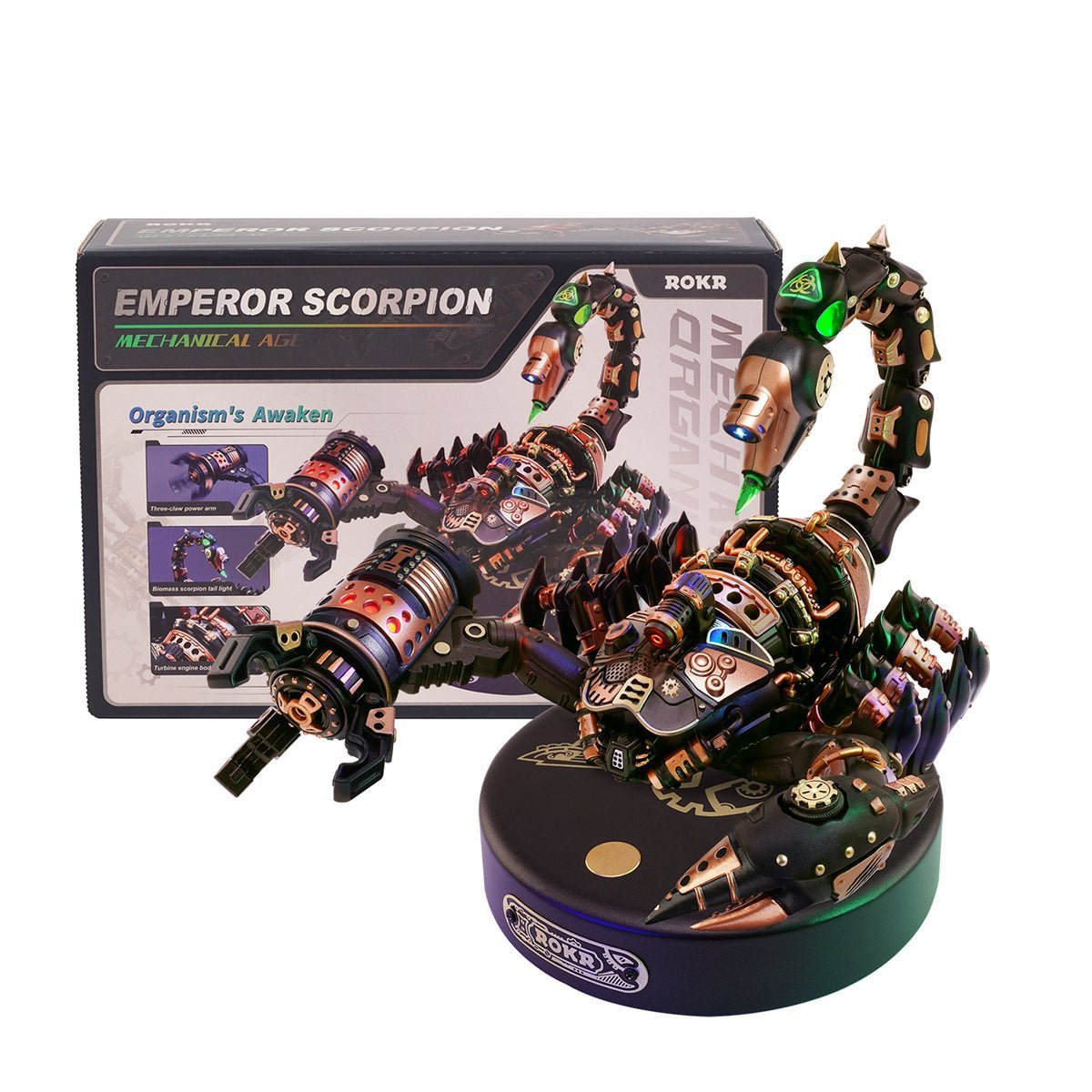 Storm Beetle Mechanical Species DIY 3D Puzzle