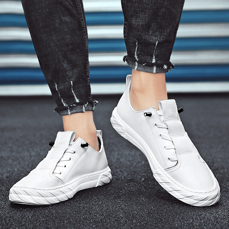 2022 New Men's Fashion Casual Leather Shoes