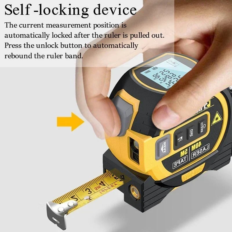 Made in Germany🎉3-In-1 Infrared Laser Tape Measuring