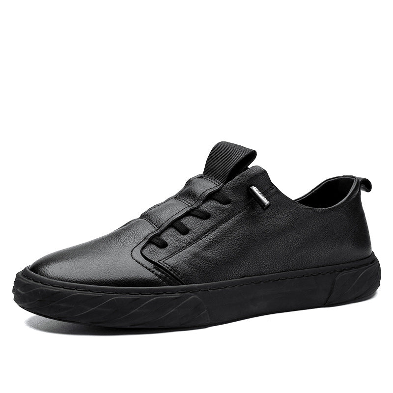 2022 New Men's Fashion Casual Leather Shoes