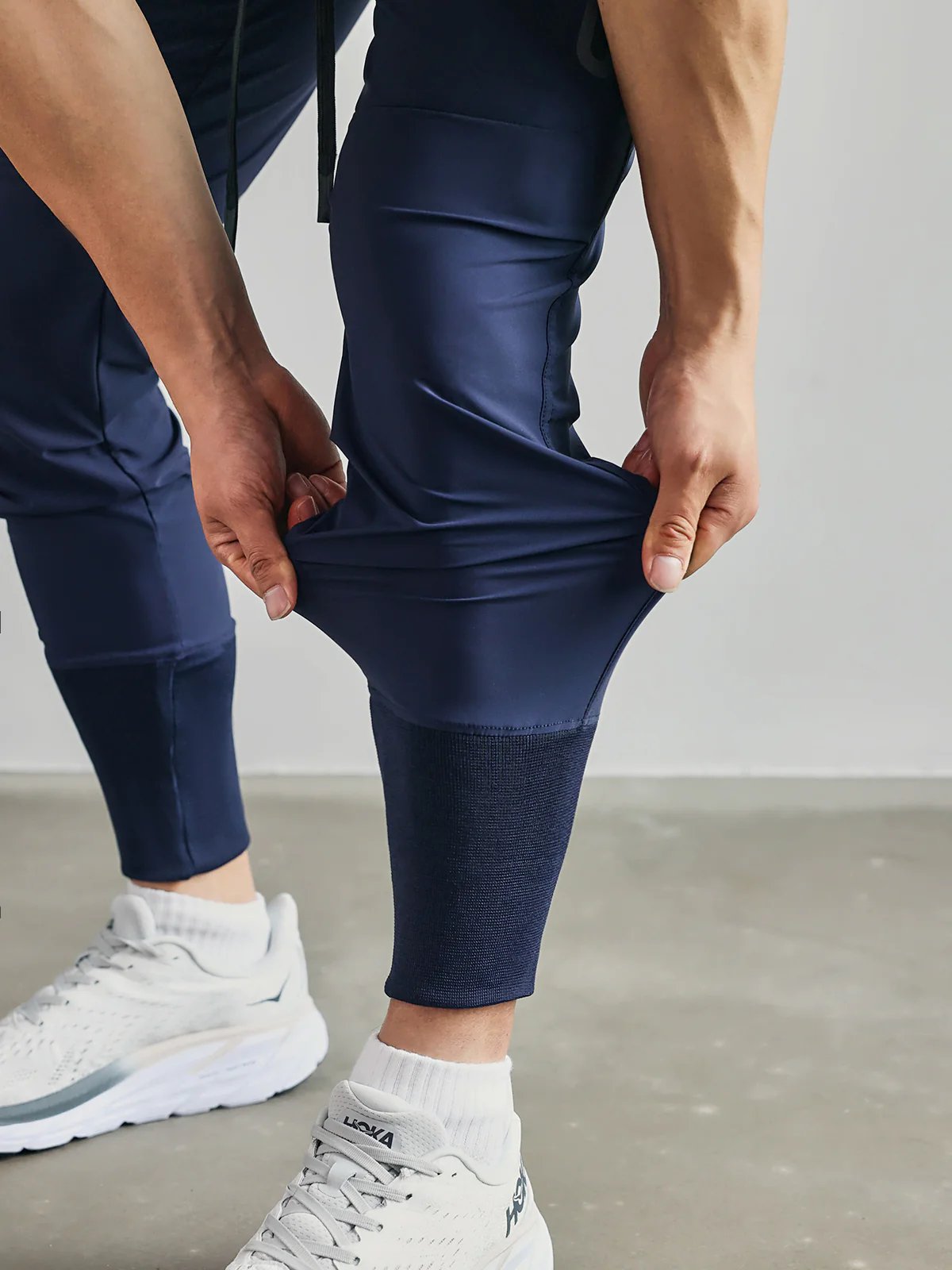 High Rib Cargo Jogger Athletic Pants