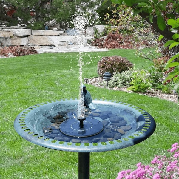 πBest Mother's Day Gift Of 2023π - Solar outdoor fountain-The perfect garden decoration